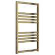 Reina Bolca Designer 870mm High x 485mm Wide Heated Towel Rail - Bronze Satin - A - BLC0875Z - TAP 'N' SHOWER
