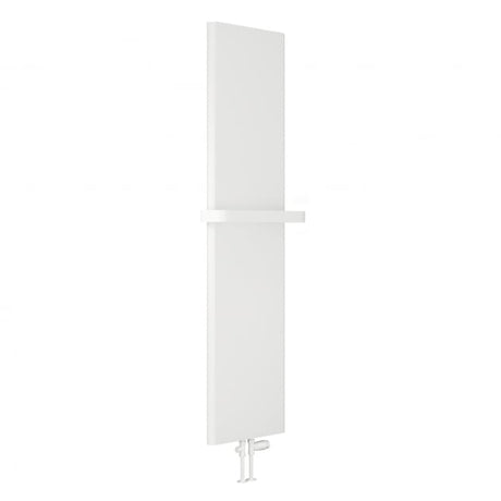 Reina Borda 1800mm High x 440mm Wide Vertical Designer Radiator - White - RND - BRD18044W - TAP 'N' SHOWER