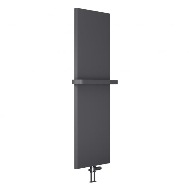 Reina Borda 1800mm High x 540mm Wide Vertical Designer Radiator - Anthracite - RND - BRD18054A - TAP 'N' SHOWER