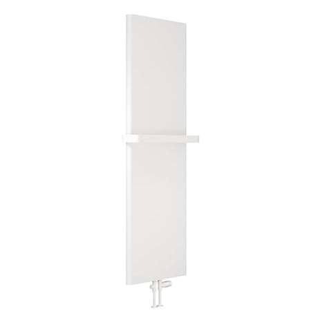 Reina Borda 1800mm High x 540mm Wide Vertical Designer Radiator - White - RND - BRD18054W - TAP 'N' SHOWER