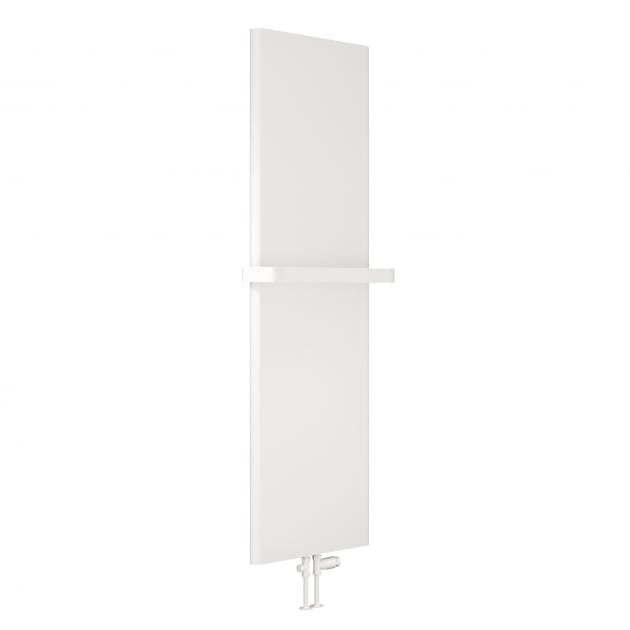 Reina Borda 1800mm High x 540mm Wide Vertical Designer Radiator - White - RND - BRD18054W - TAP 'N' SHOWER