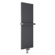 Reina Borda 1800mm High x 640mm Wide Vertical Designer Radiator - Anthracite - RND - BRD18064A - TAP 'N' SHOWER