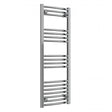 Reina Capo Curved 1200mm High x 400mm Wide Heated Towel Rail - Chrome - CPO1240CC - TAP 'N' SHOWER