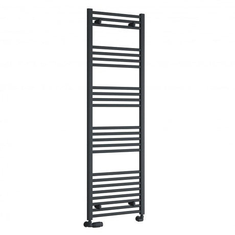 Reina Capo Straight 1600mm High x 400mm Wide Heated Towel Rail - Anthracite - CPO1640AF - TAP 'N' SHOWER