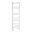 Reina Capo Straight 1600mm High x 600mm Wide Heated Towel Rail - White - CPO1660WF - TAP 'N' SHOWER