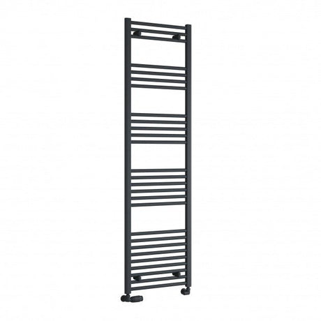 Reina Capo Straight 1800mm H x 400mm Wide Heated Towel Rail - Anthracite - CPO1840AF - TAP 'N' SHOWER