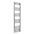 Reina Capo Curved 1800mm High x 400mm Wide Heated Towel Rail - Chrome - CPO1840CC - TAP 'N' SHOWER
