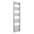 Reina Capo Straight 1800mm High x 400mm Wide Heated Towel Rail - Chrome - CPO1840CF - TAP 'N' SHOWER