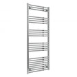 Reina Capo Straight 1800mm High x 600mm Wide Heated Towel Rail - Chrome - CPO1860CF - TAP 'N' SHOWER