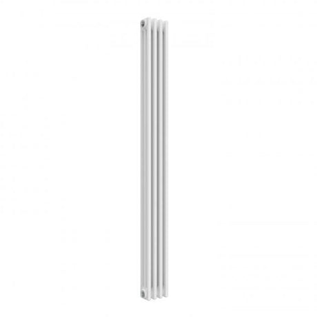 Reina Colona Traditional Vertical white 3 column radiator 1800mm high x 290mm wide for space-saving heating solution