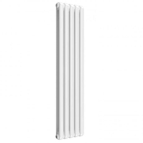 Reina Coneva Modern Vertical Radiator 1500mm high white designer bathroom radiator