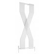 Reina Coredo 1760mm High x 620mm Wide Vertical Designer Radiator - White - RND - CRD1862W - TAP 'N' SHOWER