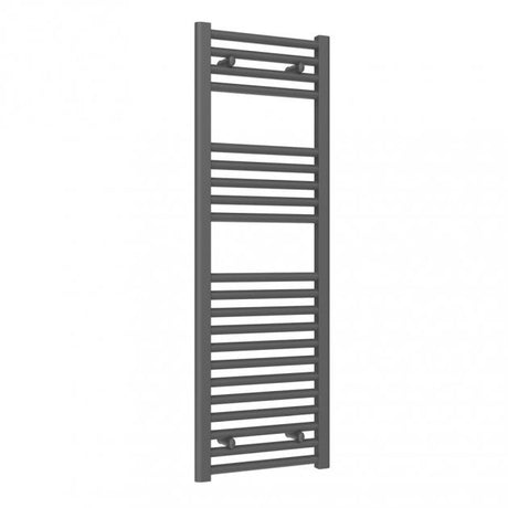 Reina Diva Flat 1200mm High x 400mm Wide Heated Towel Rail - Anthracite - AG40120AF - TAP 'N' SHOWER