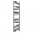 Reina Diva Flat 1800mm High x 400mm Wide Heated Towel Rail - Anthracite - AG40180AF - TAP 'N' SHOWER