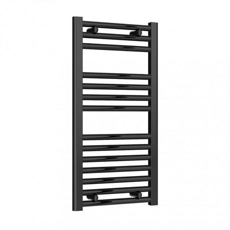 Reina Diva Flat 800mm High Wide x 400mm Wide Heated Towel Rail - Chrome - AG40800BF - TAP 'N' SHOWER