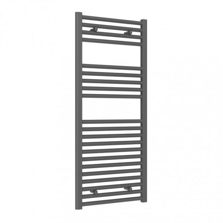Reina Diva Flat 1200mm High x 500mm Wide Heated Towel Rail - Anthracite - AG50120AF - TAP 'N' SHOWER