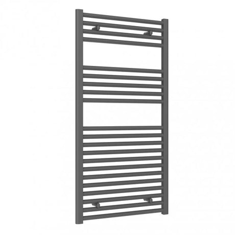 Reina Diva Flat 1200mm High x 600mm Wide Heated Towel Rail - Anthracite - AG60120AF - TAP 'N' SHOWER