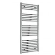 Reina Diva Straight 1400mm High x 600mm Wide Heated Towel Rail - Chrome - AG60140CF - TAP 'N' SHOWER