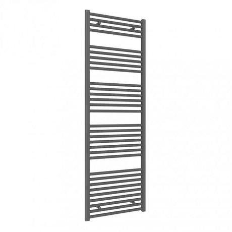Reina Diva Flat 1800mm High x 600mm Wide Heated Towel Rail - Anthracite - AG60180AF - TAP 'N' SHOWER