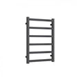 Reina Fano 720mm High x 485mm Wide Designer Heated Towel Rail - Anthracite - A - FNO0725A - TAP 'N' SHOWER