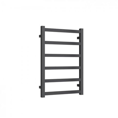 Reina Fano 720mm High x 485mm Wide Designer Heated Towel Rail - Anthracite - A - FNO0725A - TAP 'N' SHOWER