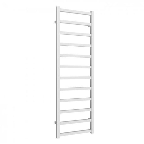 Reina Fano 1500mm High x 485mm Wide Designer Heated Towel Rail - White - A - FNO1505W - TAP 'N' SHOWER