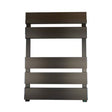 Reina Fermo 710mm High x 480mm Wide Flat Panel Heated Towel Rail - Bronze Satin - A - FRM0715Z - TAP 'N' SHOWER
