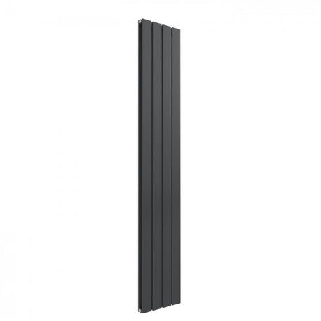 Reina Flat 1600mm High x 292mm Wide Double Designer Vertical Radiator - Anthracite - RND - FL164AD - TAP 'N' SHOWER
