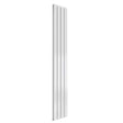 Reina Flat Modern Double Designer Vertical Radiator 1800mm High x 292mm Wide - White - RND-FL184WD