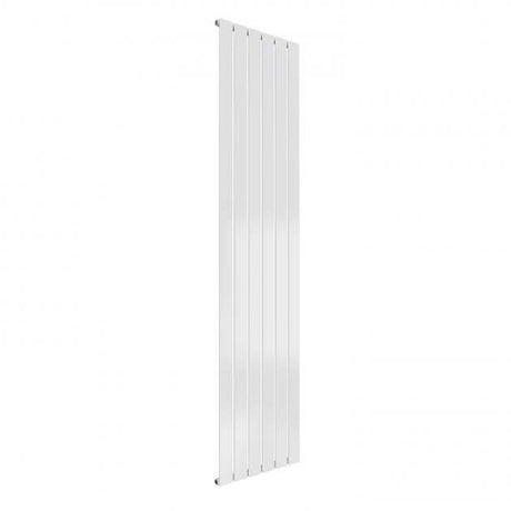 Reina Flat Modern Single Designer Vertical Radiator 1800mm High x 440mm Wide - White - RND-FL186W