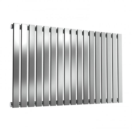 Reina Flox 600mm High x 1003mm Wide Single Horizontal Radiator - Polished - RNS - FTX060100SP - TAP 'N' SHOWER