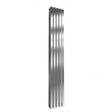 Reina Flox 1800mm High x 295mm Wide Double Vertical Radiator - Polished - RNS - FTX180029DP - TAP 'N' SHOWER