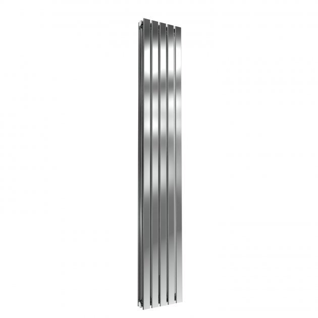 Reina Flox 1800mm High x 295mm Wide Double Vertical Radiator - Polished - RNS - FTX180029DP - TAP 'N' SHOWER