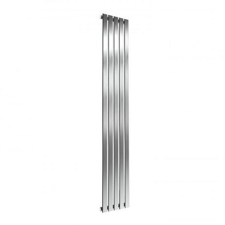Reina Flox 1800mm High x 295mm Wide Single Vertical Radiator - Brushed - RNS - FTX180029SB - TAP 'N' SHOWER