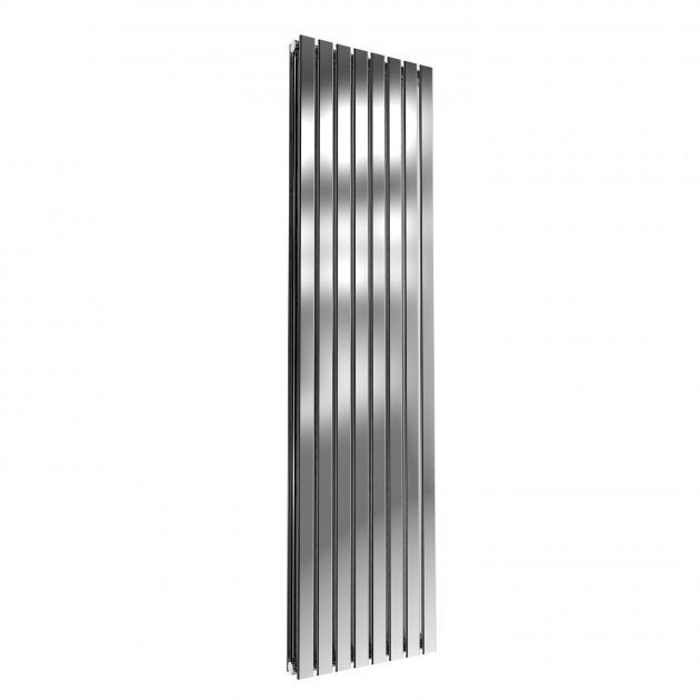 Reina Flox 1800mm High x 472mm Wide Double Vertical Radiator - Polished - RNS - FTX180047DP - TAP 'N' SHOWER