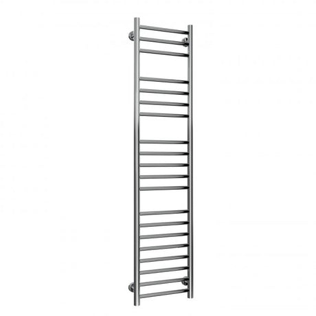 Reina Luna Straight 1500mm High x 350mm Wide Heated Towel Rail - Stainless Steel - RNS - LN35150 - TAP 'N' SHOWER