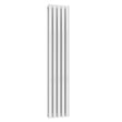 Reina Neva Modern Double Designer Vertical Radiator 1500mm High x 295mm Wide - White - RND-NV2915WD