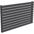 Reina Nevah Modern Single Designer Horizontal Radiator 590mm High x 1000mm Wide - Anthracite - RND - NVH510SA - TAP 'N' SHOWER