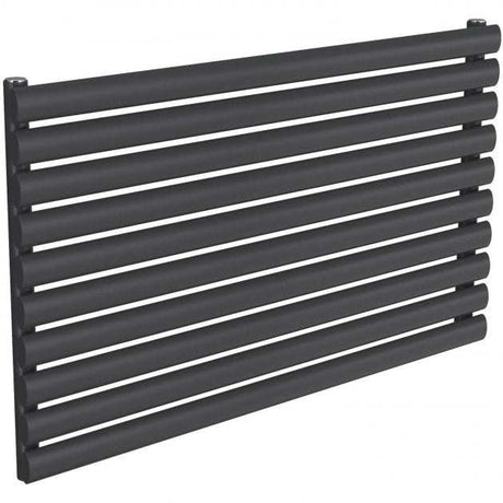Reina Nevah Modern Single Designer Horizontal Radiator 590mm High x 1000mm Wide - Anthracite - RND-NVH510SA