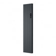 Reina Nika Designer 1600mm High x 362mm Wide Electric Vertical Radiator - Anthracite - DE - NIK100VA - TAP 'N' SHOWER