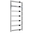 Reina Rezzo Designer Vertical Heated Towel Rail 1100mm High x 550mm Wide - Chromne - RND-REZ110055