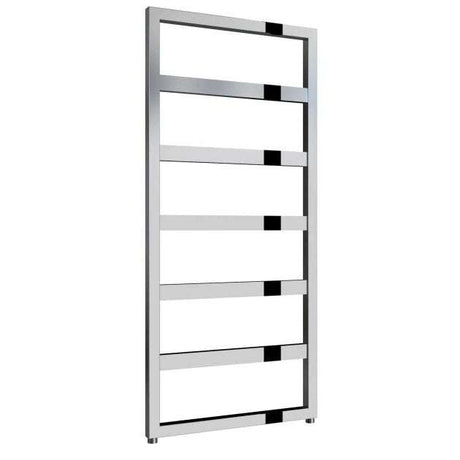Reina Rezzo Designer Vertical Heated Towel Rail 1100mm High x 550mm Wide - Chromne - RND-REZ110055