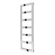 Reina Rima Designer 1500mm Hing x 500mm Wide Heated Towel Rail - Polished Stainless Steel - RNS - RMA150P - TAP 'N' SHOWER
