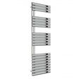Reina Scalo Designer Stainless Steel Heated Towel Rail 1535mm High x 500mm Wide - Polished - RNS - SC515P - TAP 'N' SHOWER