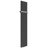 Reina Slimline Vertical Designer Flat Panel Radiator 1770mm High x 300mm Wide - Anthracite - RND-SLN17703A