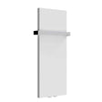 Reina Slimline Designer Modern Vertical Radiator 770mm High x 300mm Wide - White - RND - SLN07703W - TAP 'N' SHOWER