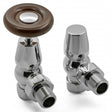 Reina Surrey Angled Chrome Radiator Valve - VLV - SRY - TAP 'N' SHOWER