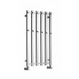 Reina Todi 800mm High x 415mm Wide Designer Heated Towel Rail - Chrome - RND - TDI080041 - TAP 'N' SHOWER
