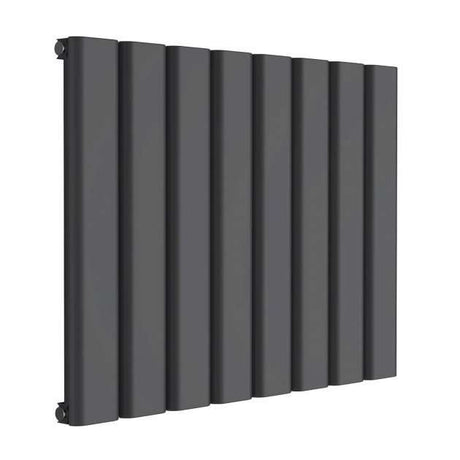 Reina Vicari Aluminium Single Double Radiator 600mm High x 800mm Wide - Anthracite - A-VCR060080SA