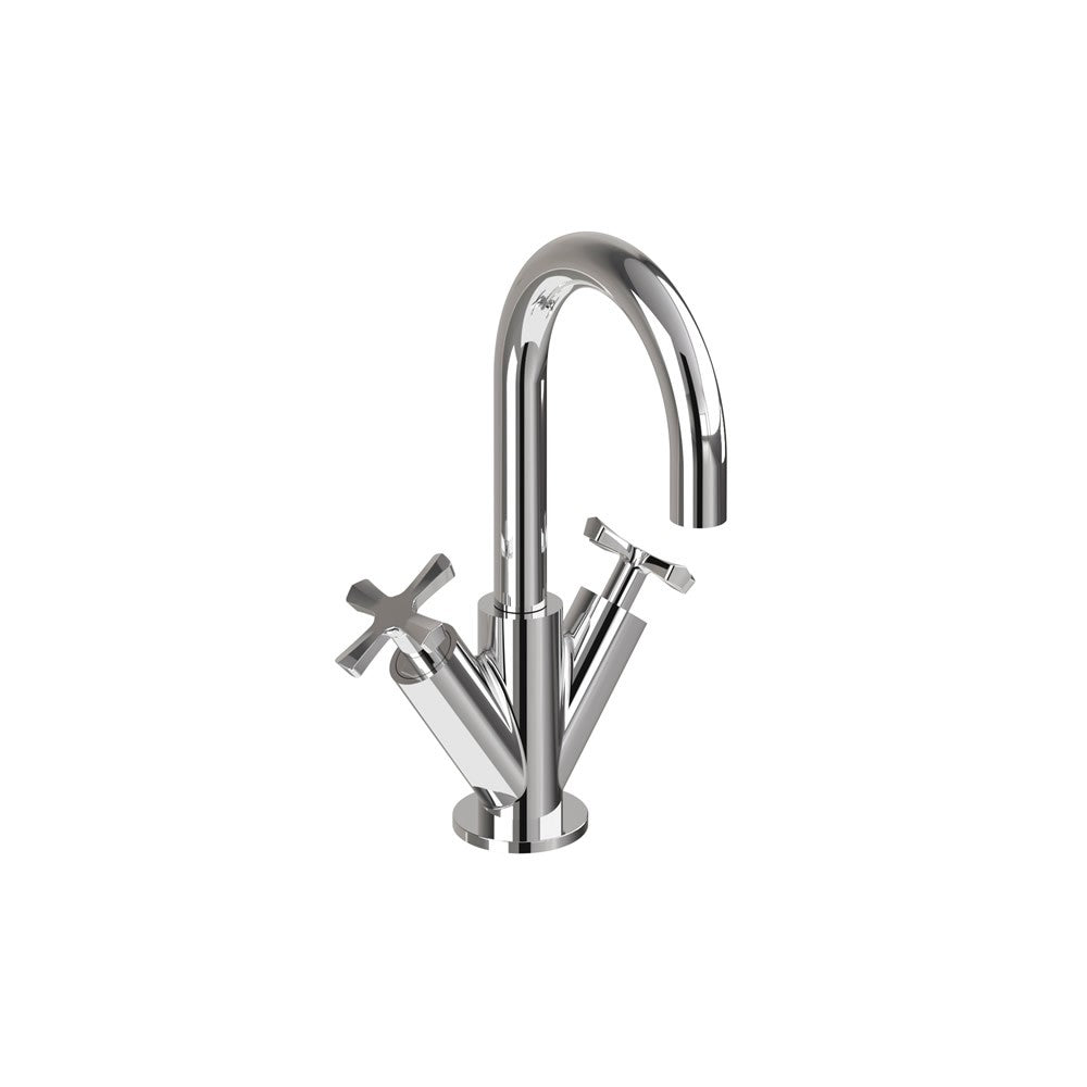 Burlington Riviera 1 Taphole Basin Mixer - Chrome - RIV8CHR